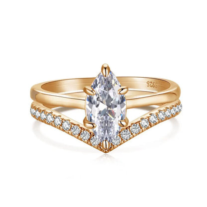1CT Marquise Cut Ring