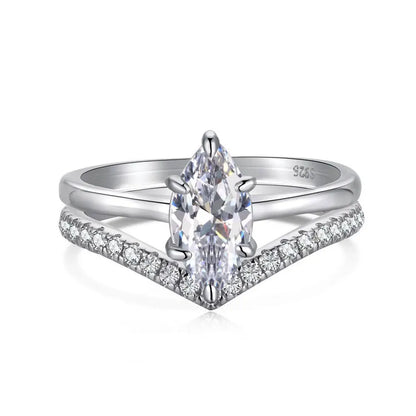 1CT Marquise Cut Ring